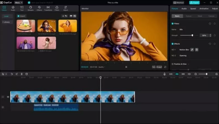 Edit Shaky Videos with CapCut Stabilization